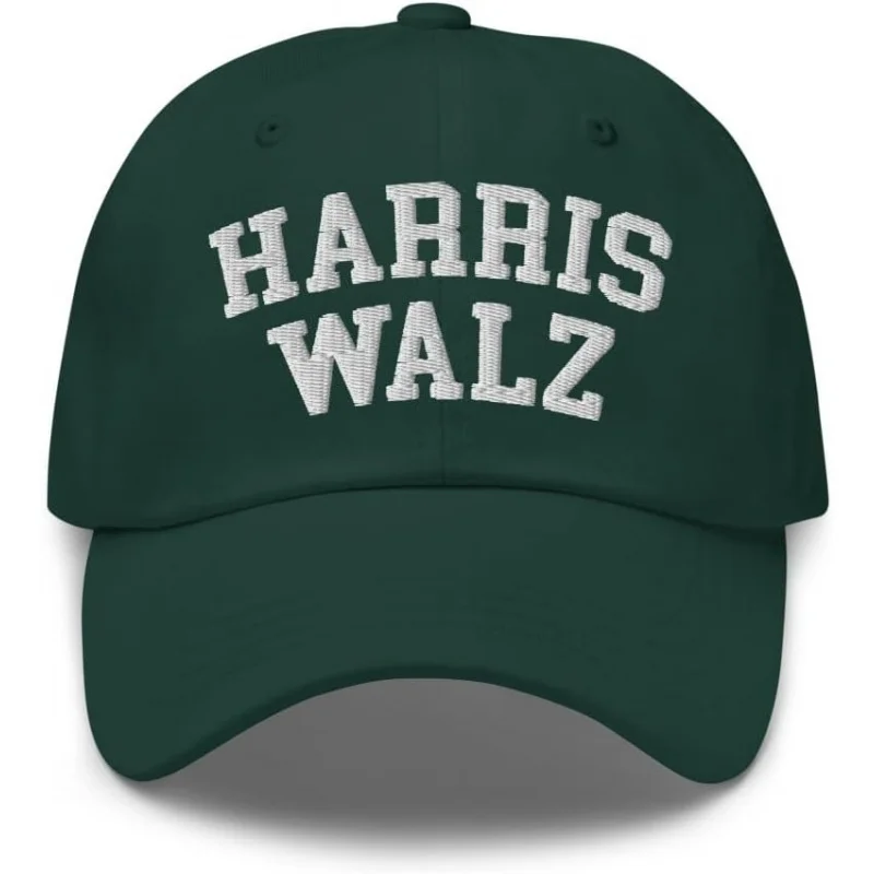 

Harris Walz Midwest Dad Men's and Women's Black Baseball Hats