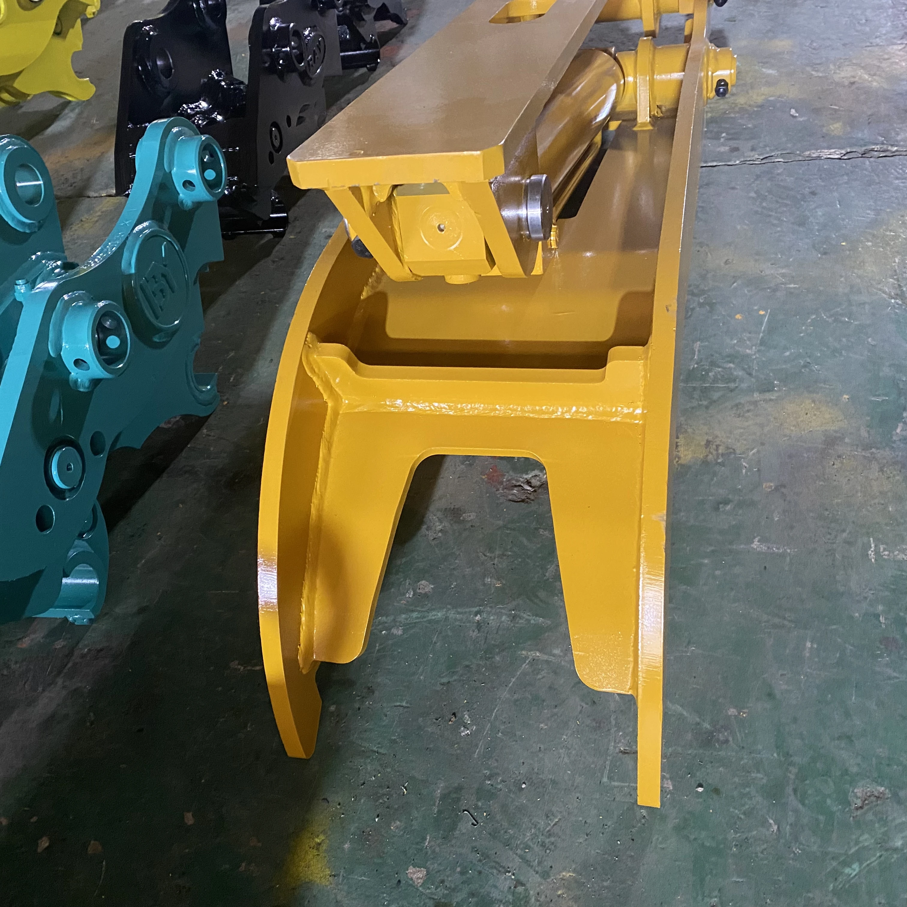 2024 New Bucket Thumbs DHG-02 Hydraulic Thumb Mount For 4-9t Backhoe Excavator Construction Machinery Attachments