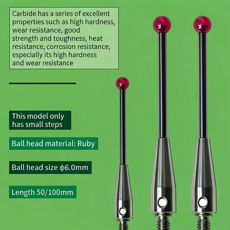 New TC52 Probe BLUM Probe Ruby Gear Measuring Instrument Probe M4 Measuring Needle
