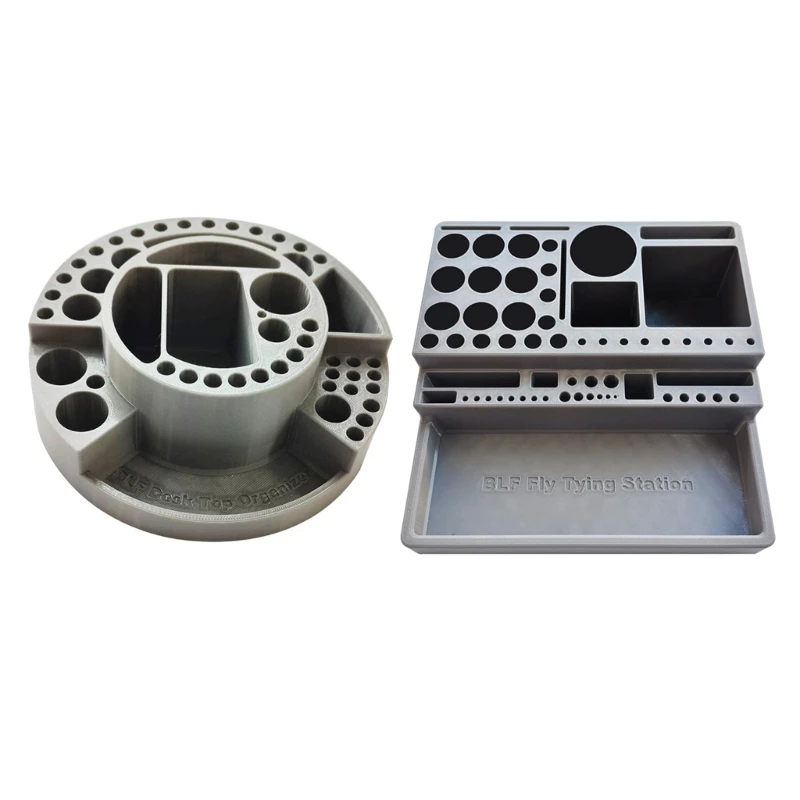 

Fly Tying Materials Storage Desktop Storage Rack Small Lightweight Fly Tying