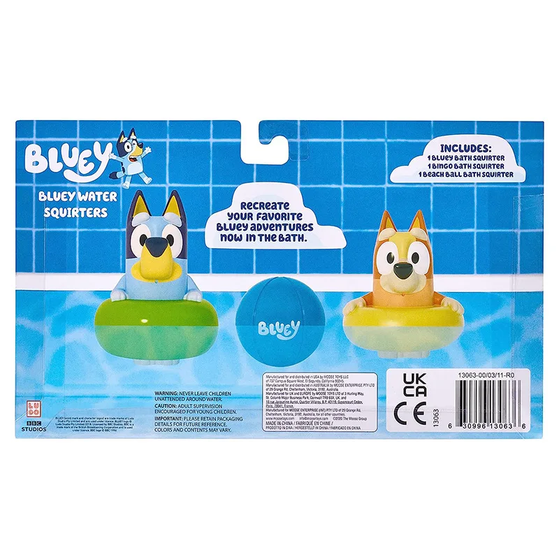 Bruyi and Friends Soft Rubber Bruyi and Friends 3-Piece Shower Spray Toy Handmade Set