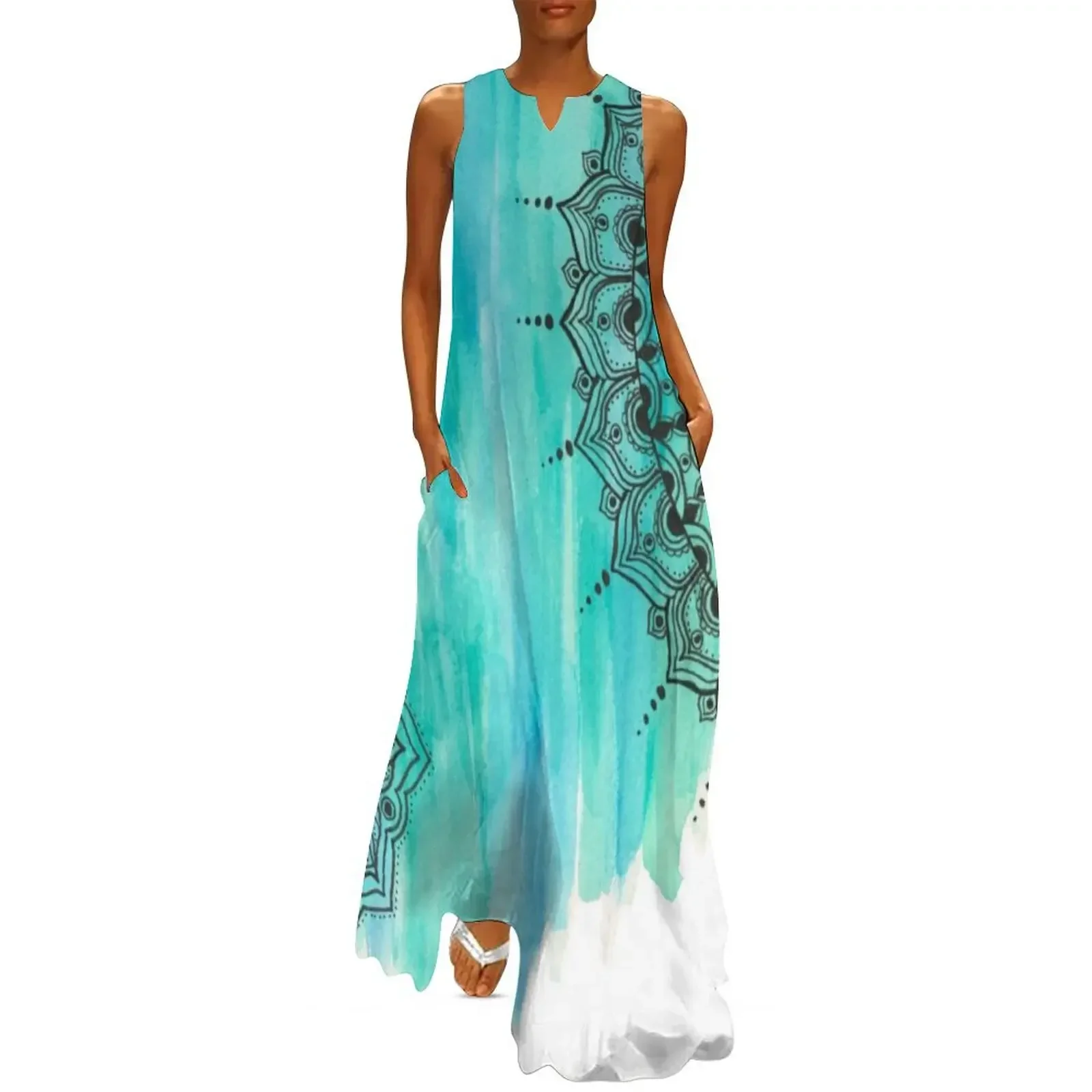 

Mandala Long Dress Clothing Aesthetic clothing dress korean style summer dress korean women