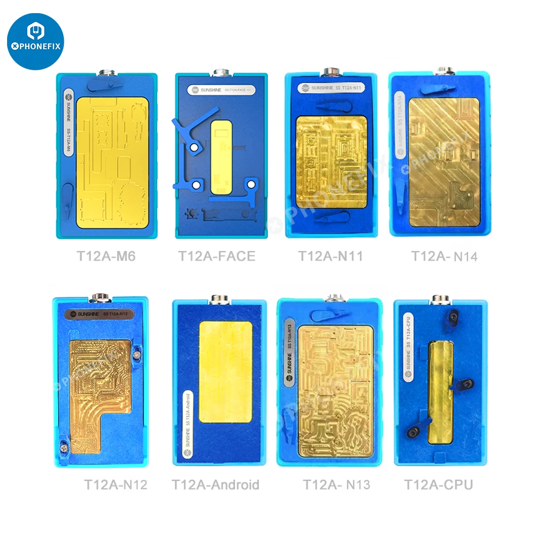 SS-T12A Motherboard CPU Pre-Heating Rework Station Desoldering Heating Disassembly Platform Rapid Separation For IPhone X 11 14