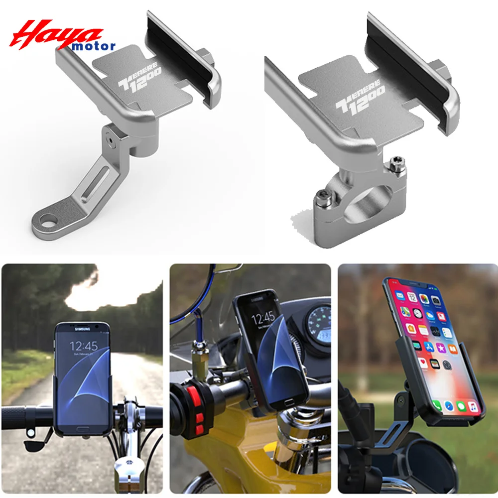 

Accessories Motorcycle Handlebar Mobile Phone Holder GPS Stand Bracket For Yamaha Super Tenere tenere1200 Tenere 1200 2014-2023