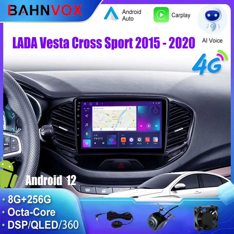 Android Car Radio for LADA Vesta Cross Sport 2015 GPS Navigation Multimedia Video Player Stereo Tape Recorder Screen Head Unit