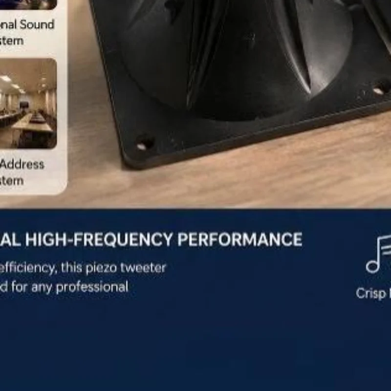 1Pcs 85MM Tweeters Speaker 150W High Power Piezoelectric Horn Audio Buzzer Treble Ceramic Piezo Loudspeaker