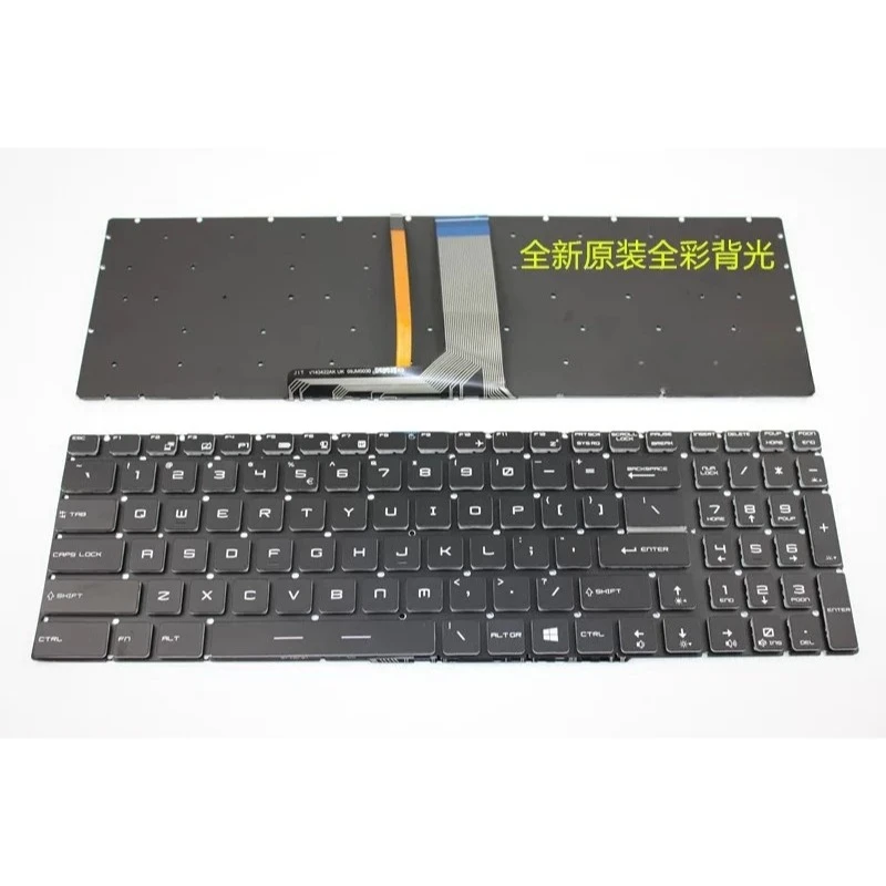 US laptop keyboard new For MSI MS-16H7 MS-1773 17F1 MS-1772 16Jf MS-16JC