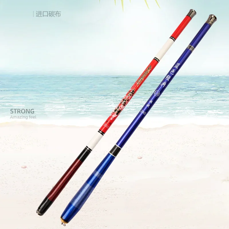 Lake Travel Ultralight Telescopic Fishing Rod Fishing Tackle Stream Hand Pole Carp Feeder