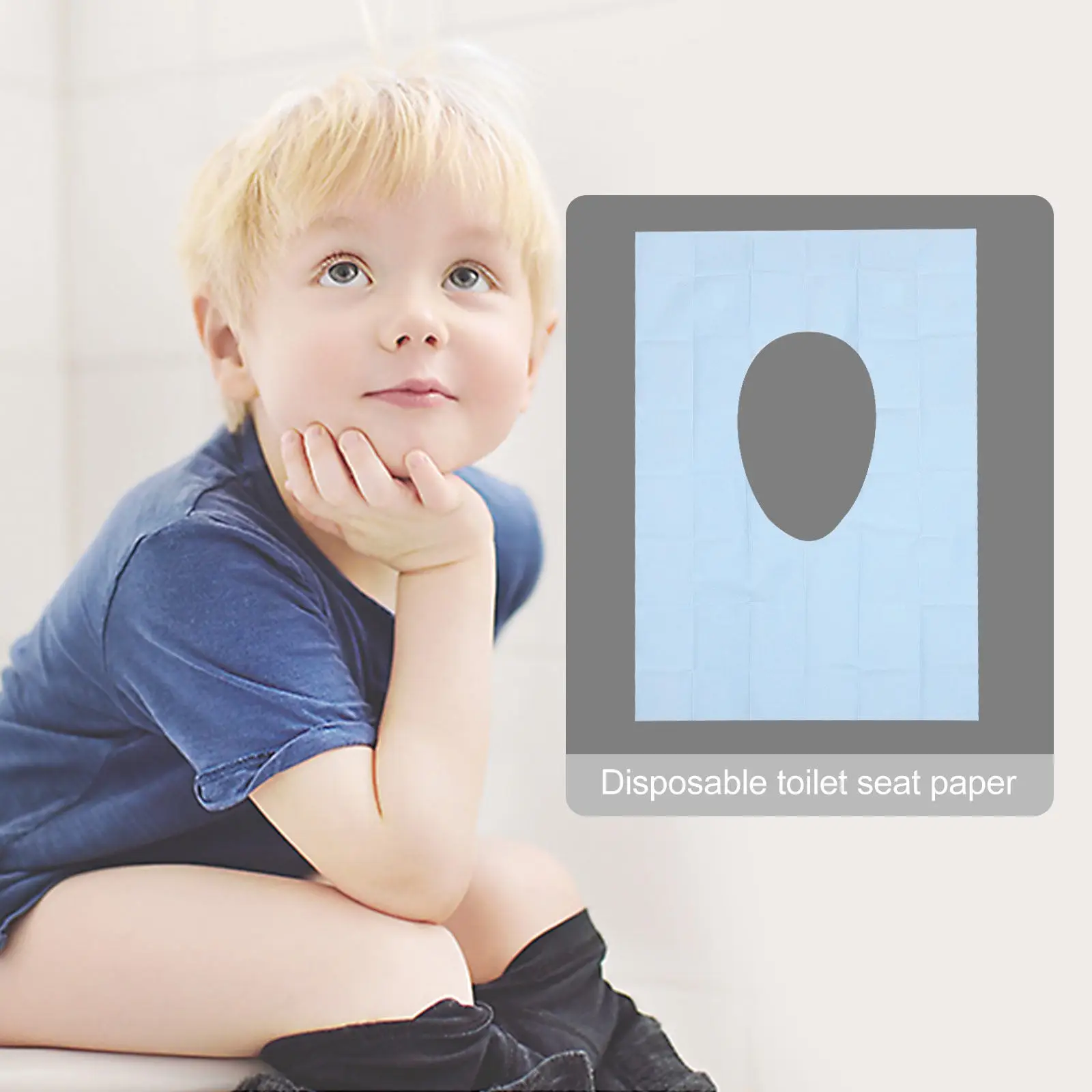 

10 шт. больших одноразовых накладок на унитаз, утолщенные, с увеличенным покрытием, портативные, для путешествий, гигиенические, для беременных женщин