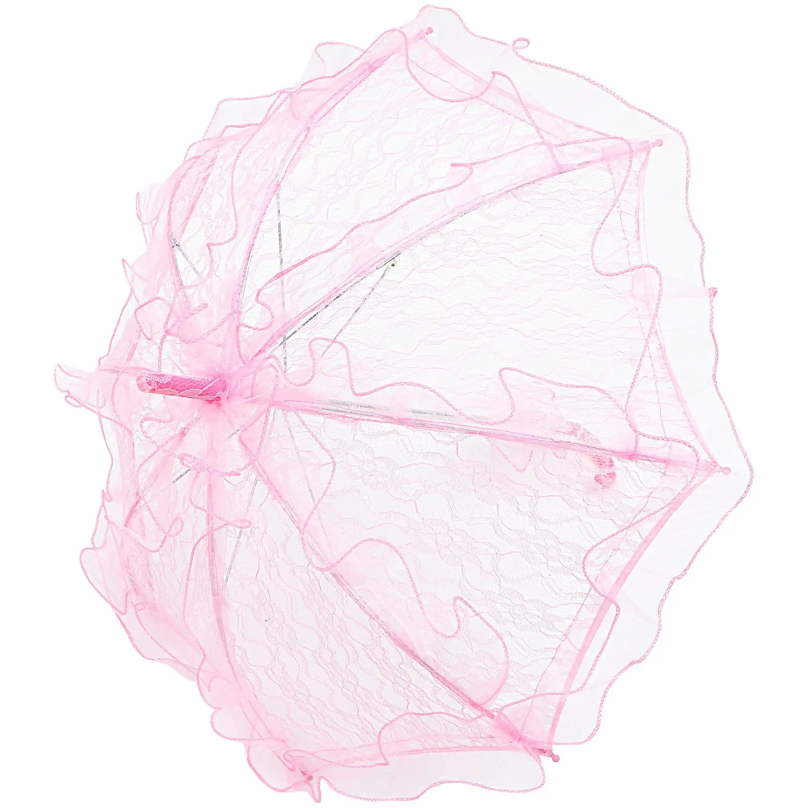 

Lace Cotton Elegant Handmade Wedding Bridal Umbrella for Party Photo Props Decorations Home Lace Cotton Parasol Supplies