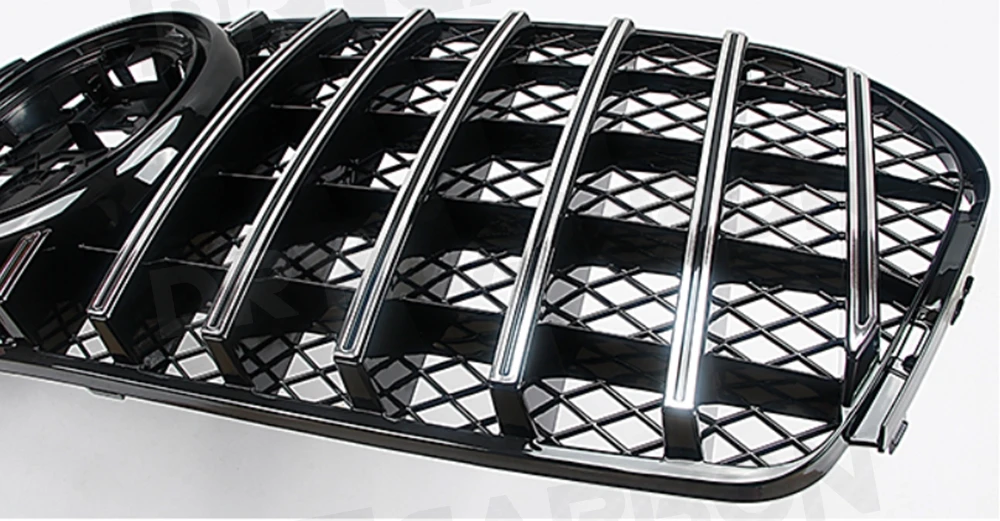 ABS Car Grille for Mercedes Benz GLE Class W167 GLE 350 450 GLE53 AMG Sport SUV 2020 + Chrome Front Grill Replacement