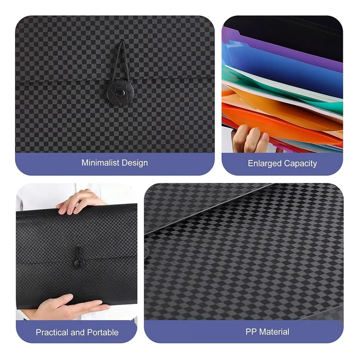 High Quality File Organizer, 13-Pocket Expanding Folder Accordian Folder Great for Home, Office, Travel & Classroom