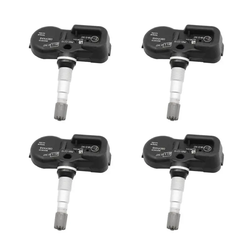 

For Lexus CT ES LS RX Toyota Camry Corolla Hiace Prius Venza Yaris Hiace Compatible 4PCS 433Mhz Tire Pressure Sensor PMV-C210