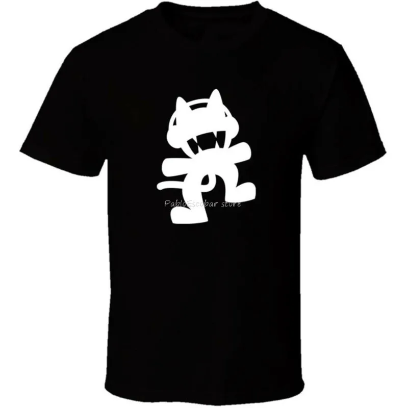 Men'S Monstercat Logo Shirt Black White Tshirt Men'S  Fashion Classic Tee Shirt men summer t-shirt brand tops