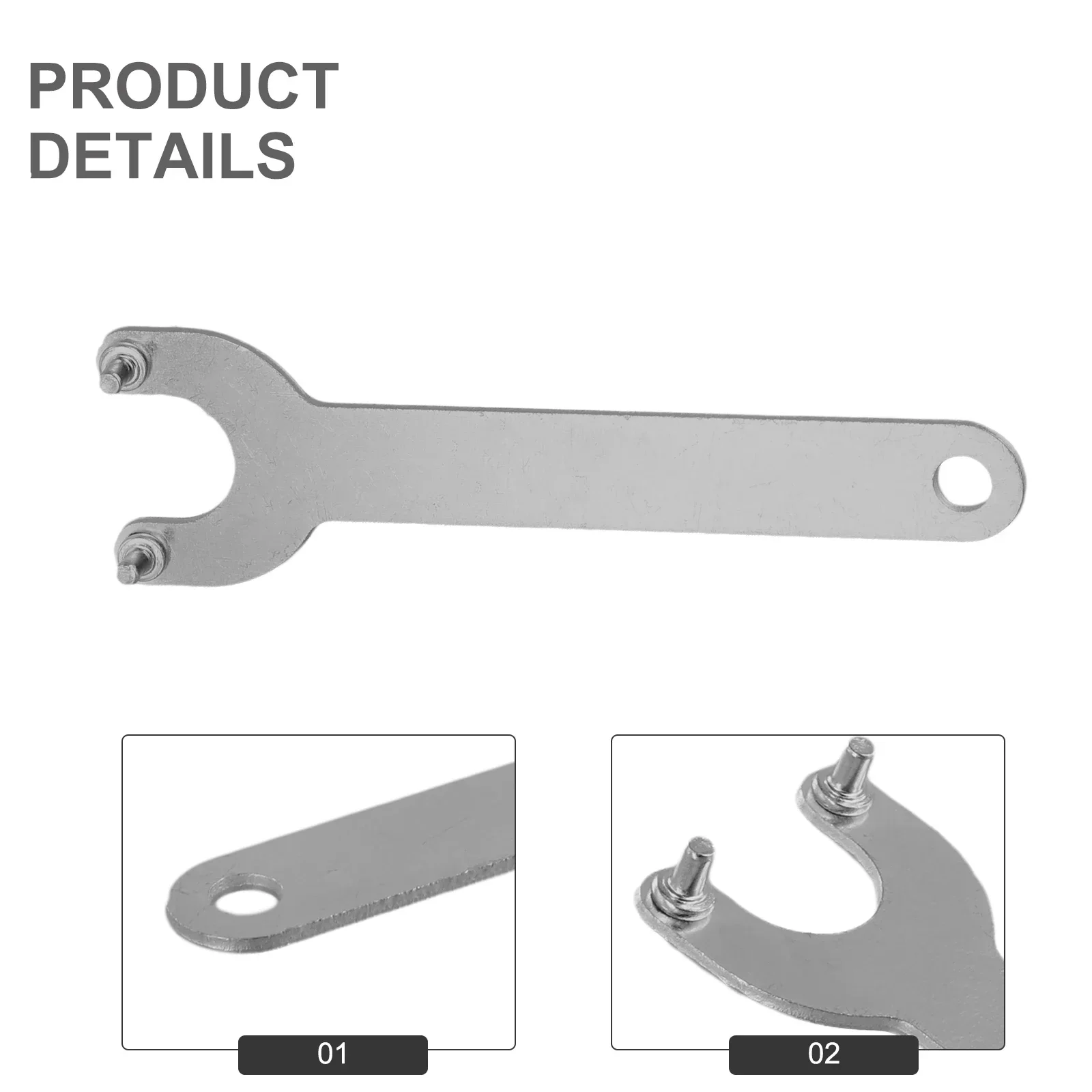 For 125/150MM Angle Grinder Spanner Wrench Key Tool For Replacing Grinding Discs Small Wrench For Car Maintenance Hardware Tool