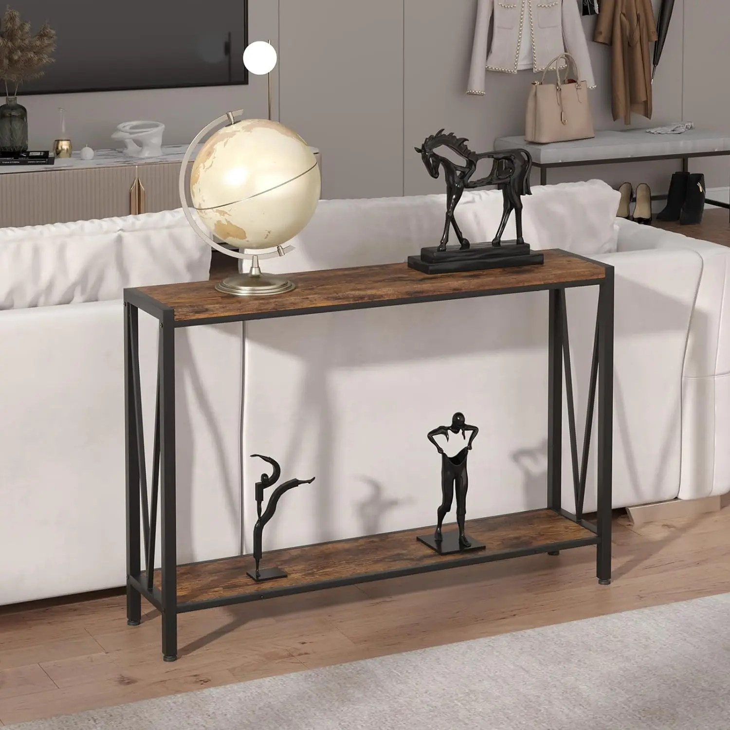 Rustic Console Table, 42.9