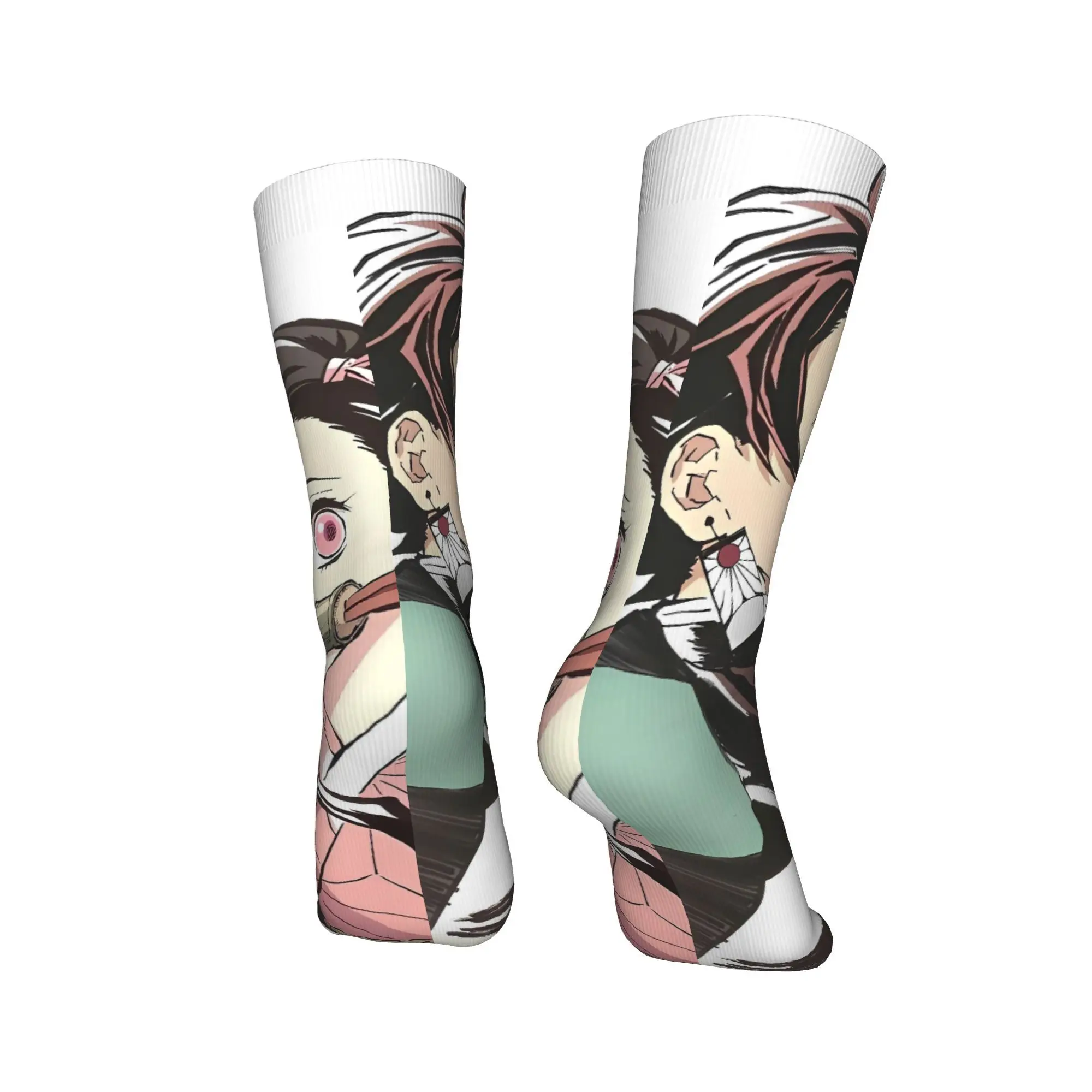 Muichiro Tokito Socks Winter  Stockings Funny Women Men High Quality Socks Pattern Running Sports Non Slip Socks