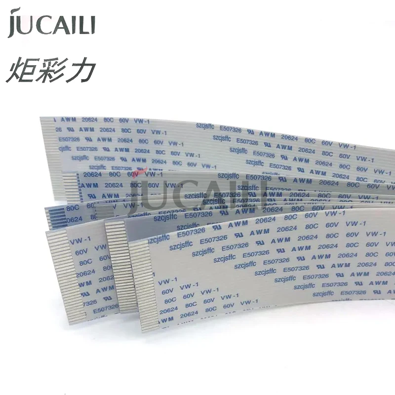 JCL 50Pcs 31pin DX5 Head Cable for Epson dx5 Printhead FFC Flex 31pin Data Cable for Human Xuli Mimaki Allwin Printer