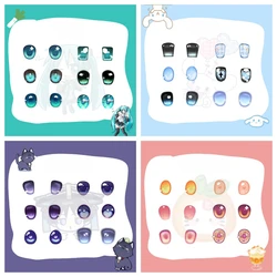 New 10/12/14/16/18mm Doll's Eyes for 1/8 1/6 1/4 1/3 Bjd Doll Anime Cartoon Glass Eyeball Girl Toys Dress Up Doll Accessories