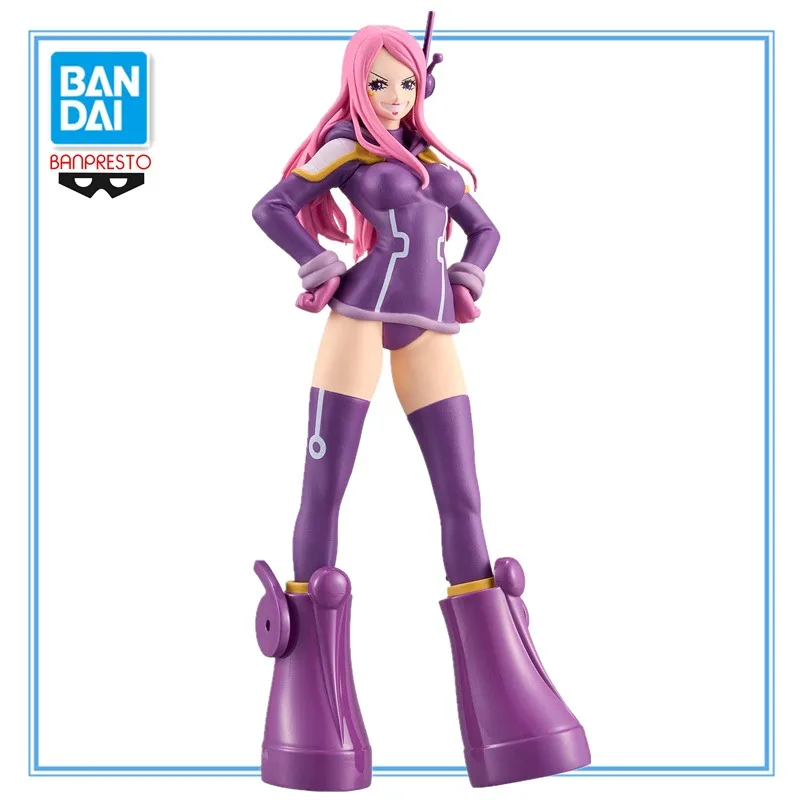 IN Stock Original Banpresto One Piece Jewelry Bonney The Grandline Series - Egghead DXF Figure Anime Model Collectible Toys 16Cm