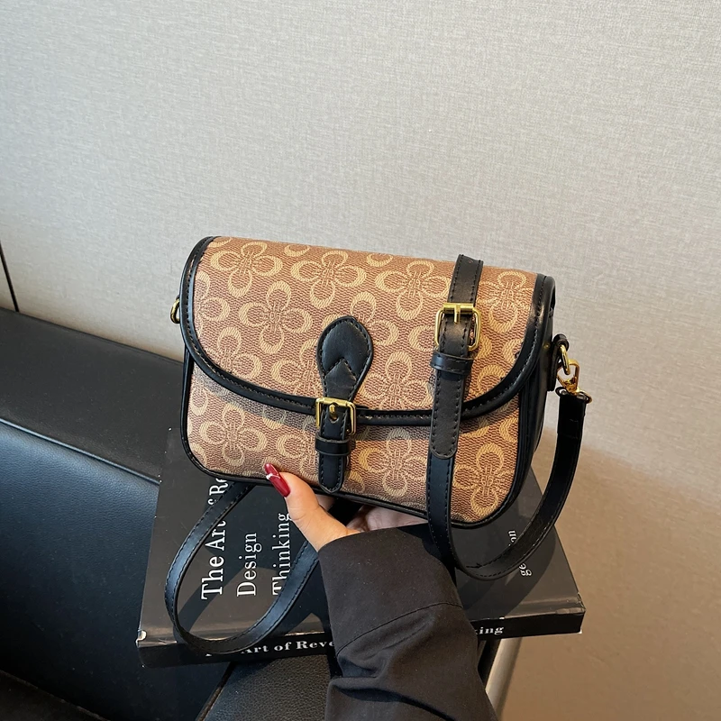 

Classic Elegant Women's Leather Handbag Luxury Designer Crossbody Bag Stylish Shoulder Tote Purse