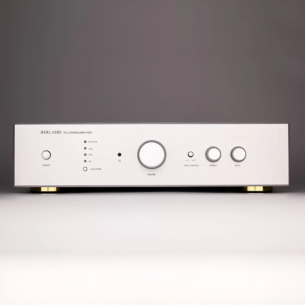 Усилитель звука BERLASSE TS-2, 150 Вт * 2, Hi-Fi стерео, домашний высококачественный аудиоусилитель звука, Bluetooth 5,0, пульт дистанционного управления