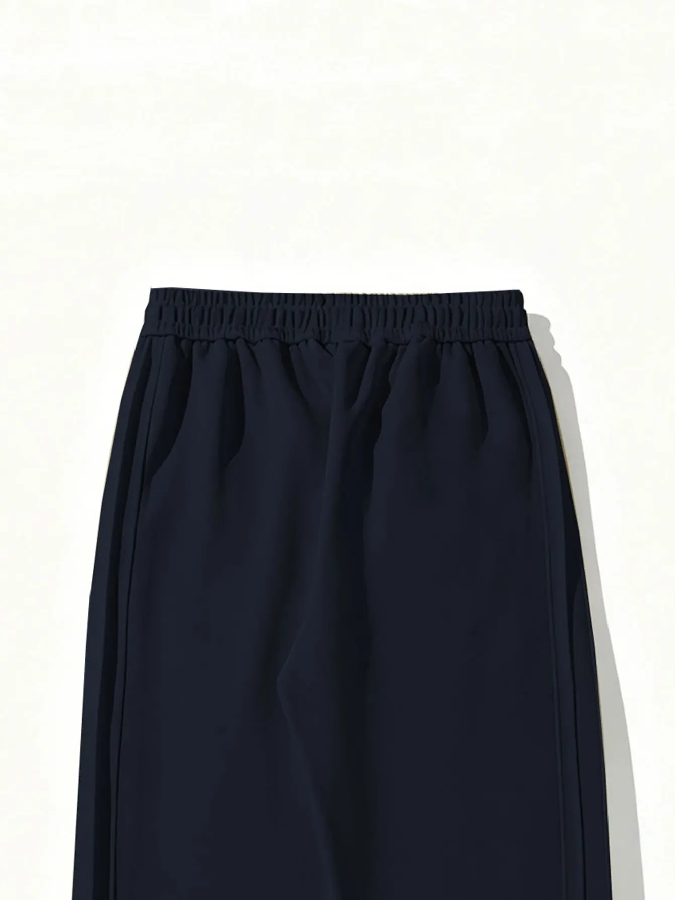 Herren-Freizeithosen, Locker Geschnittenes Design mit Weitem Bein, Elastischer Bund, Bequem für den Alltag, Modische Herrenbekleidung, Trendig und Stilvoll – Detail 9