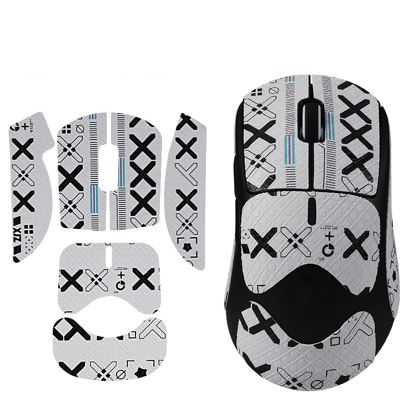 Mouse Grip Tape Skate Handmade Sticker Non Slip Lizard Skin Suck Sweat For GPW4 for G PRO X SUPERLIGHT 2 dex Mouse