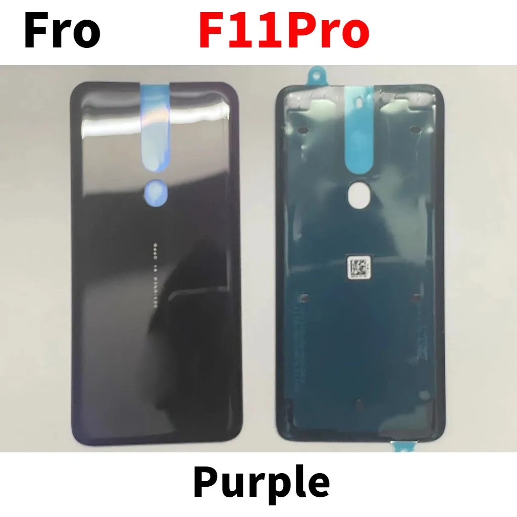 For Oppo F11 Pro CPH1969 CPH2209 CPH1987  LCD Front Middle Frame Housing +Battery Door Back Cover Housing Case Replacement Parts