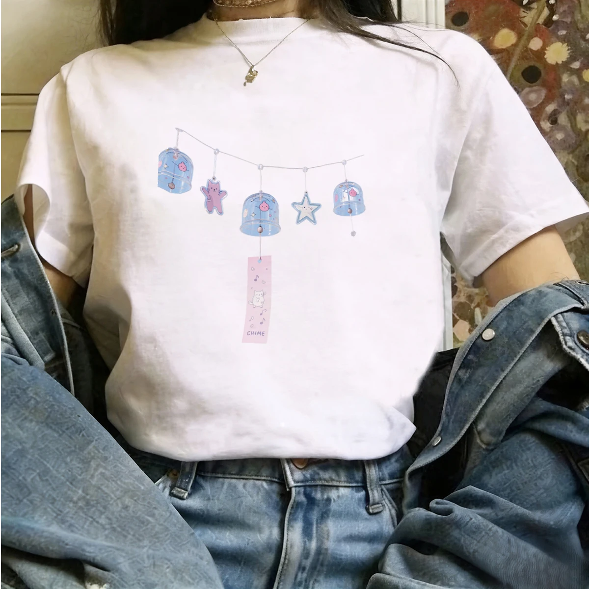 Camisetas para Mujer, Mezcla de Lino y Algodón, Estilo Relajado, Boyfriend, Crucero Mediterráneo, Isla, Yate, Náutico, Marítimo, Costero, Fresco, Informal