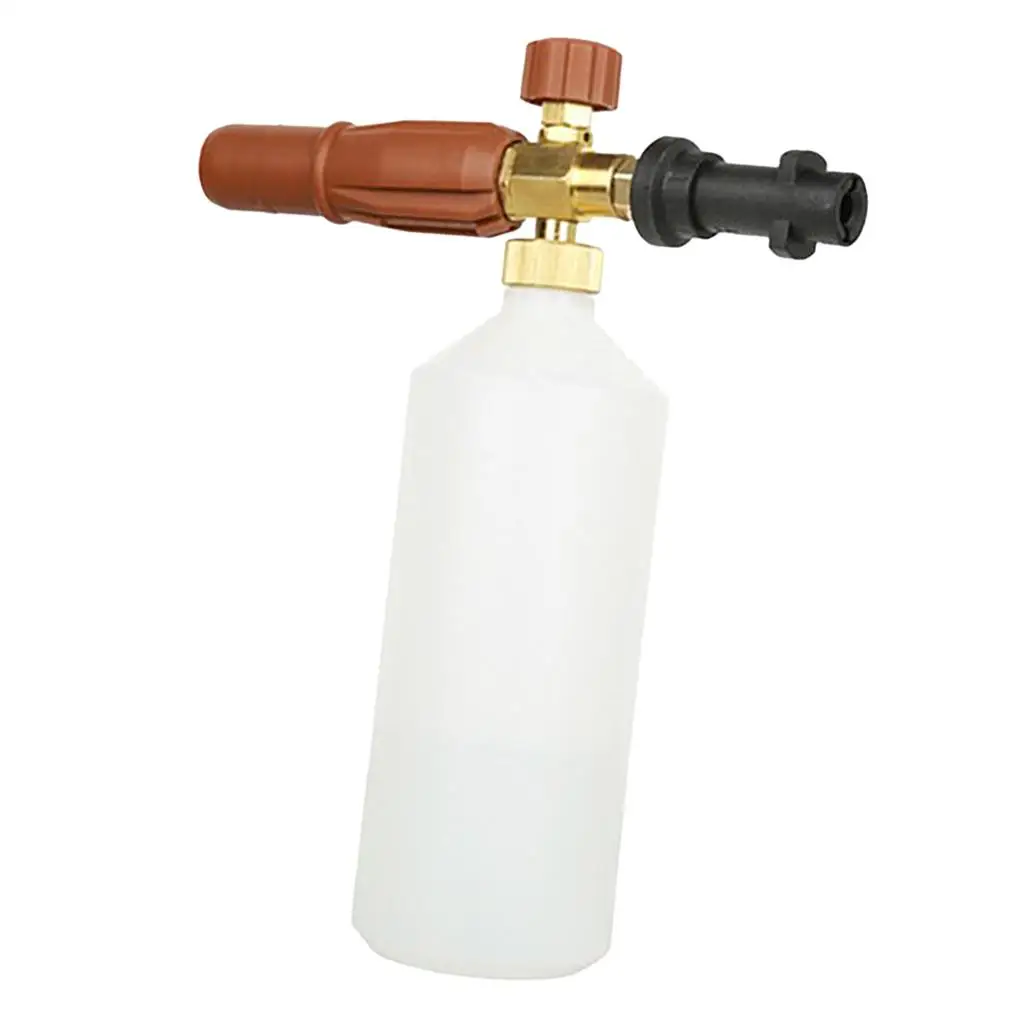 High Quality Car Wash Gun Jet Pressure Washer Adjustable Snow Foam Soap Bottle