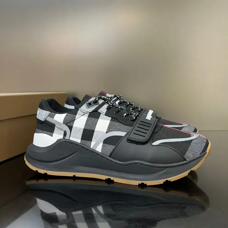 2023 heißer Luxus Low Top Für Männer Trainer Schwarz Echtes Leder Sport Heels Wohnungen Turnschuhe Läufer Fahren Schuhe Schuhe