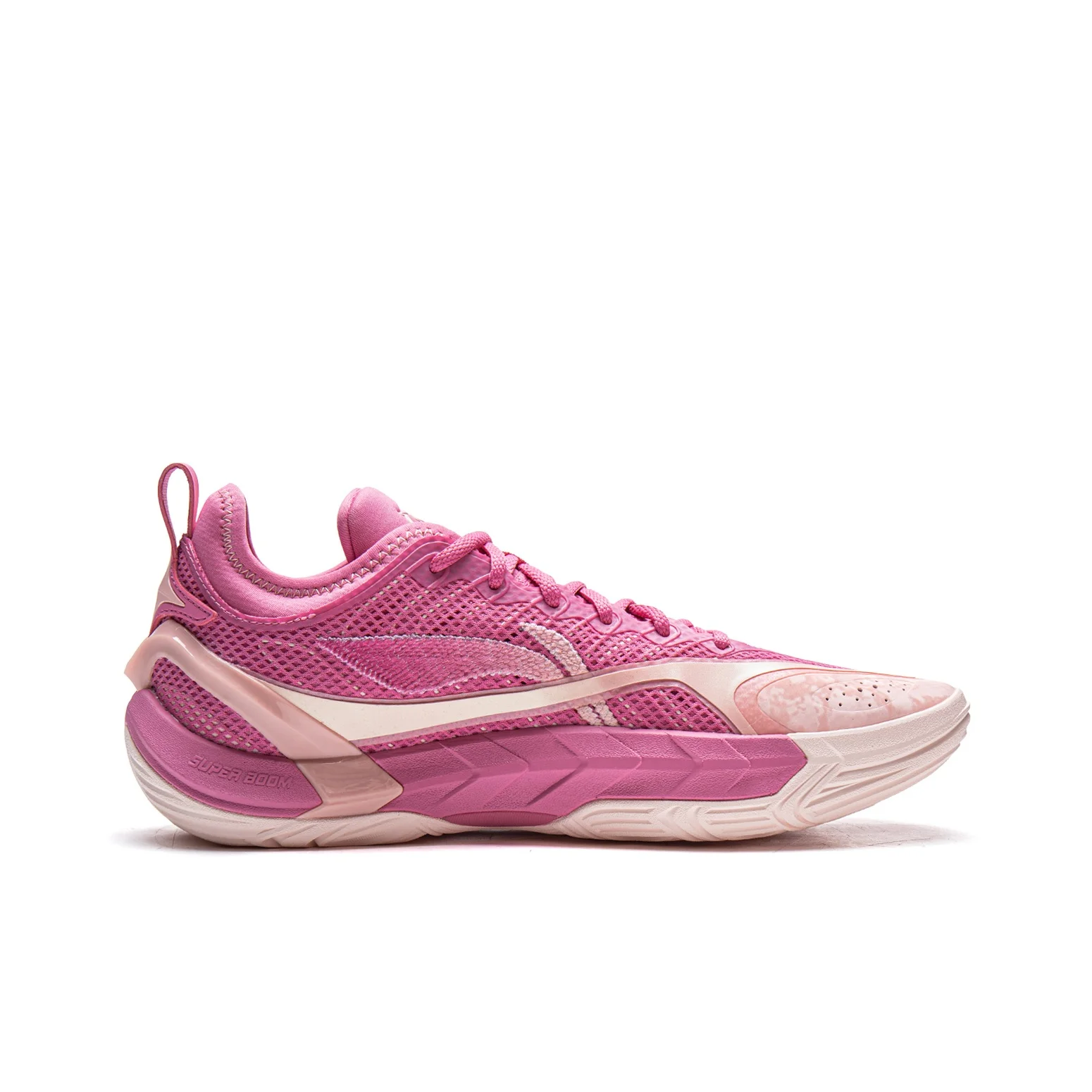 Li Ning BadFive Guerrilla 2 SUPER Low top Basketball Shoes Men's Pink ABFW001-5 view 3