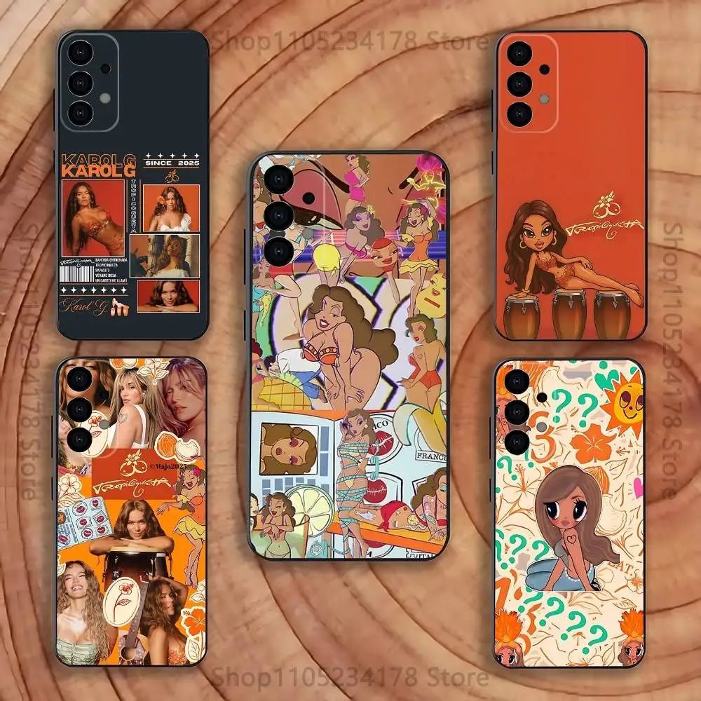 

Hot-Karol G T-Tropicoqueta 2025 Phone Case For Samsung S25,S24,S21,S22,S23,S30,Ultra,S20,Plus,Fe,Lite,5G Black Cover
