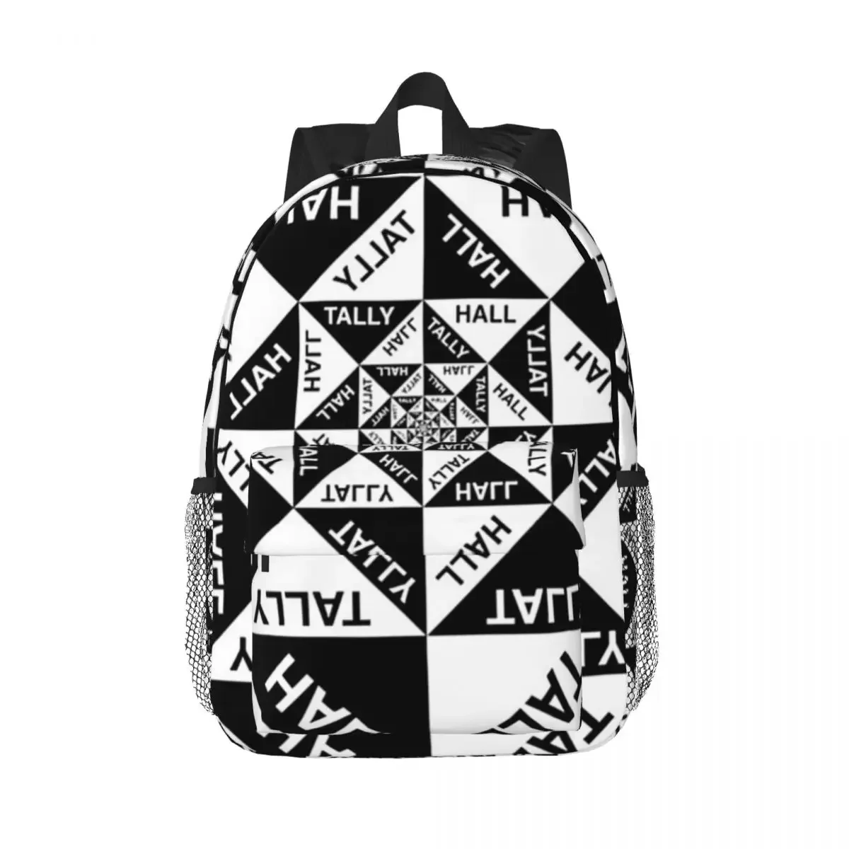 New 02 Tally Hall Band Logo Genre indie Pop Backpack Boy Girl Bookbag Cartoon Children School Bags Travel Rucksack Shoulder Bag