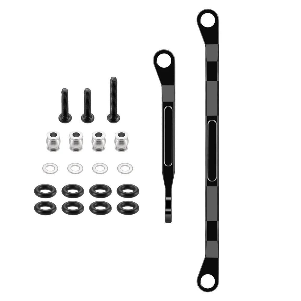 YEAHRUN Collegamenti del telaio in lega di alluminio Collegamento dello sterzo per parti di aggiornamento HPI Venture HILUX 1/18