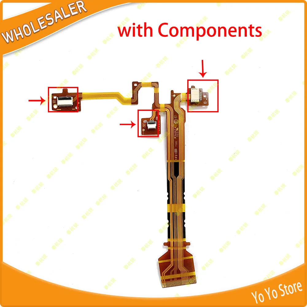 1PC for Sony 20-70mm Lens Ribbon Aperture Main Cable Flex with Components Camera Repair Part