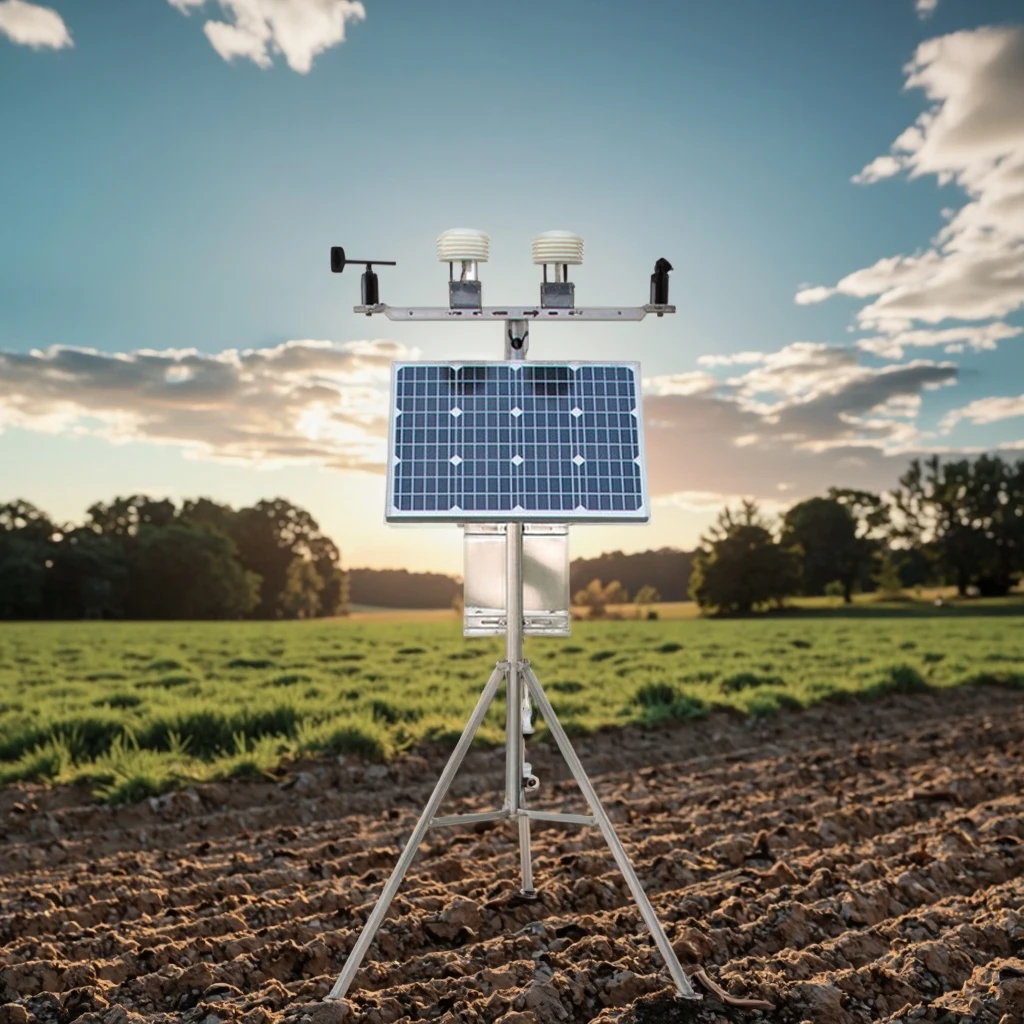 Remote Monitoring Solution with LCD Touch Screen IP65 OEM SupportCDQ-T0C Industrial Automatic Weather Station Multi-Parameter