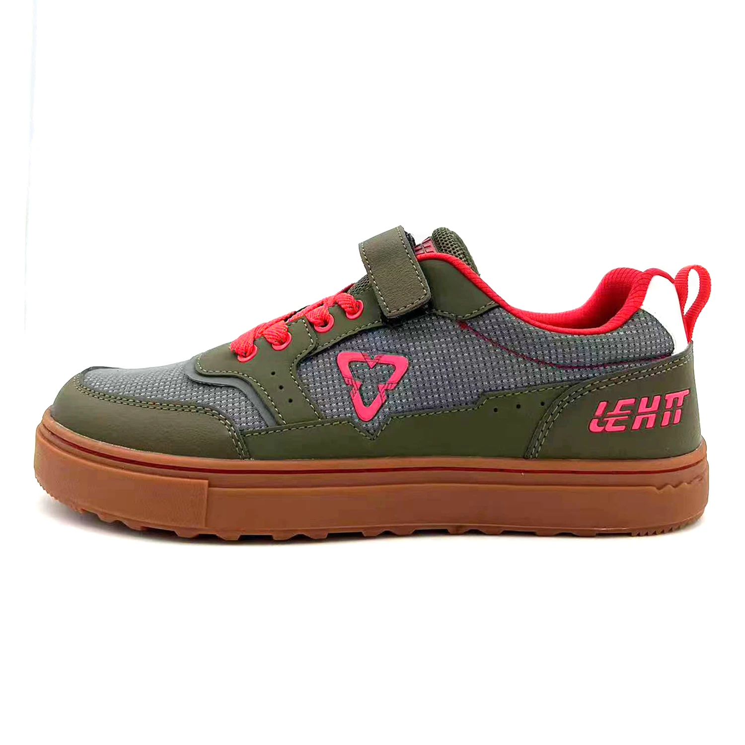 Men Shoes Velcro - รองเท้าปั่นจักรยานแบบไม่มีตีนตะขาบ สำหรับผู้ชายและผู้หญิง ระบายอากาศได้ดี สายรัดเวลโคร พื้นยางกันลื่น เหมาะสำหรับปั่นจักรยานเสือภูเขาแบบออฟโรด