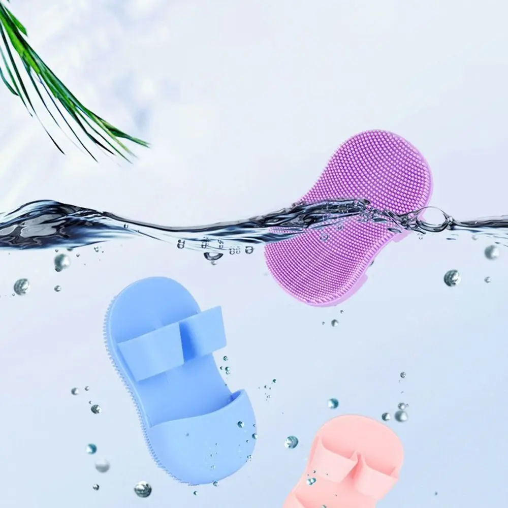 Soft Silicone Cleansing Brush Skin-friendly Skincare Face Cleansing Brush Dead Skin Removal Blackhead Removal Face Washing Brush