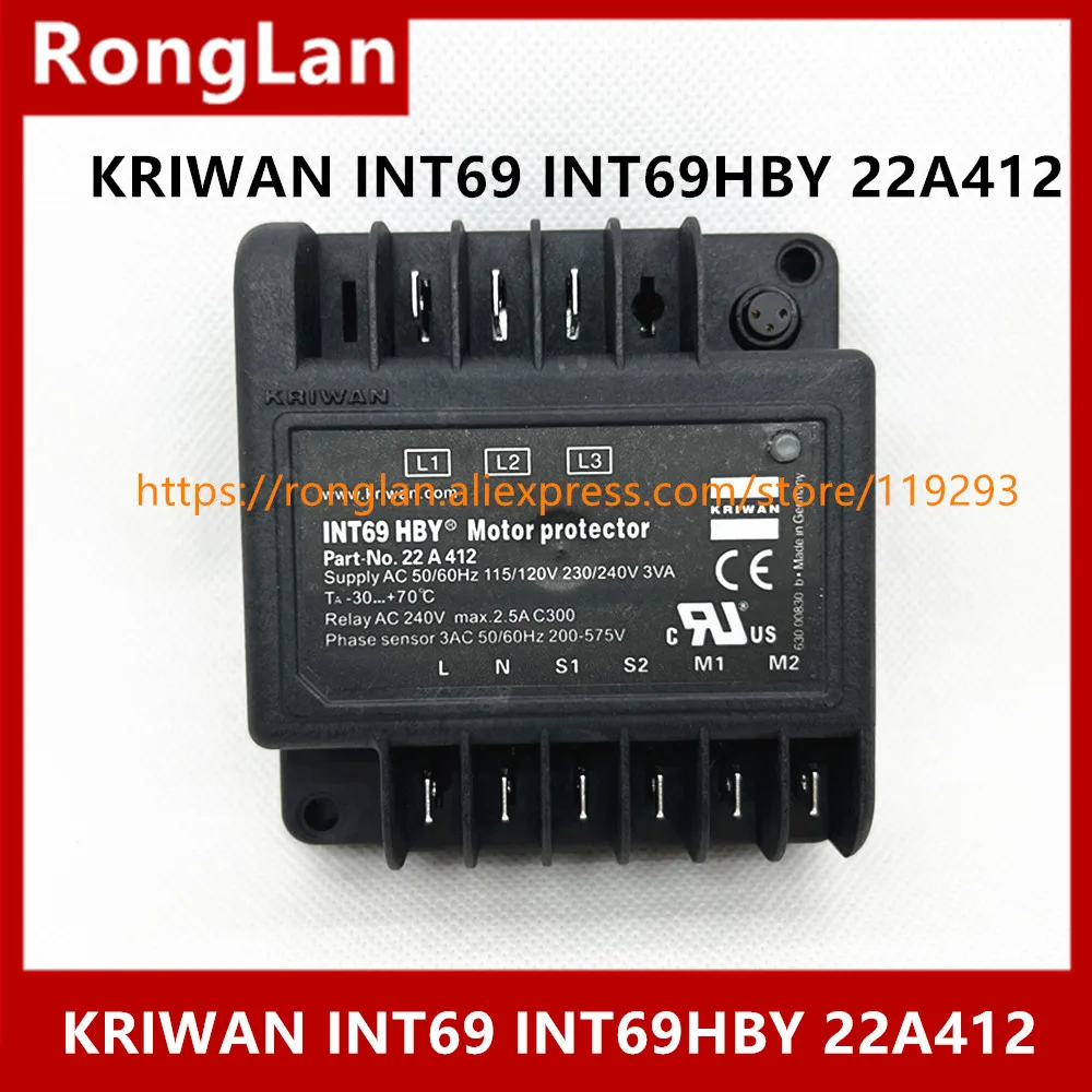 

Germany KRIWAN INT69 HBY INT69HBY 22A412 Hanbell compressor distributor dedicated compressor protection upgrade module