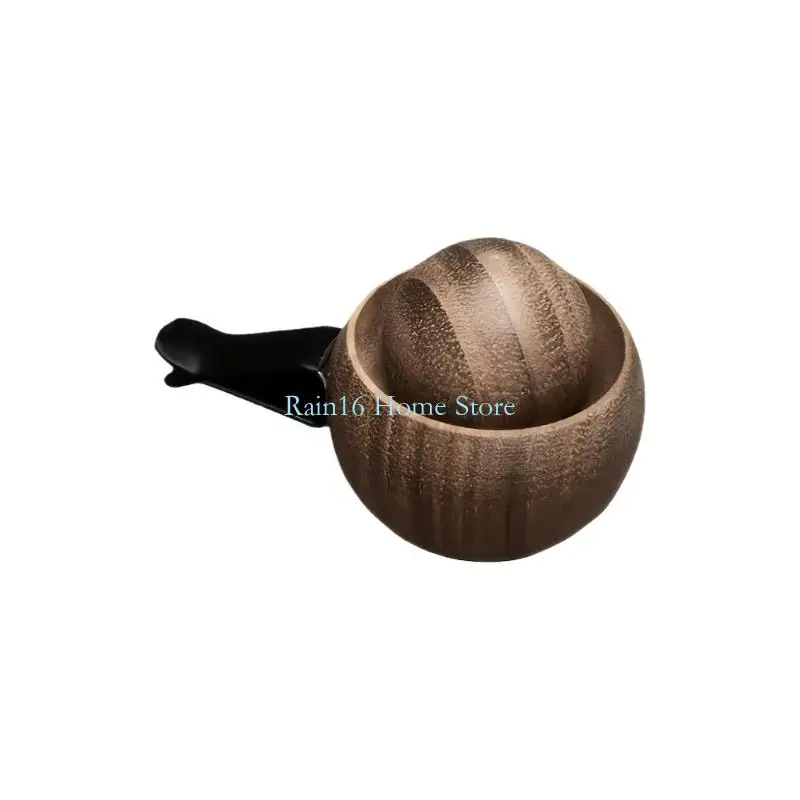 Wooden Essential Oil Diffuser,Aromatherapys Diffuser for Home,Office,Car Yoga Room Round Ball Diffuser Air Freshener 02DB