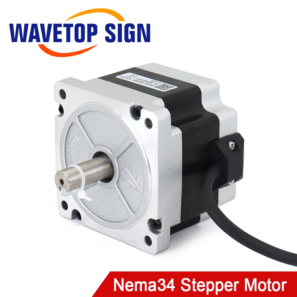 

WaveTopSign Leadshine Nema34 2Phase Stepper Motor 86CM35 3.5N.m 86CM45 4.5N.m For Laser Cutting and Engraving Machine