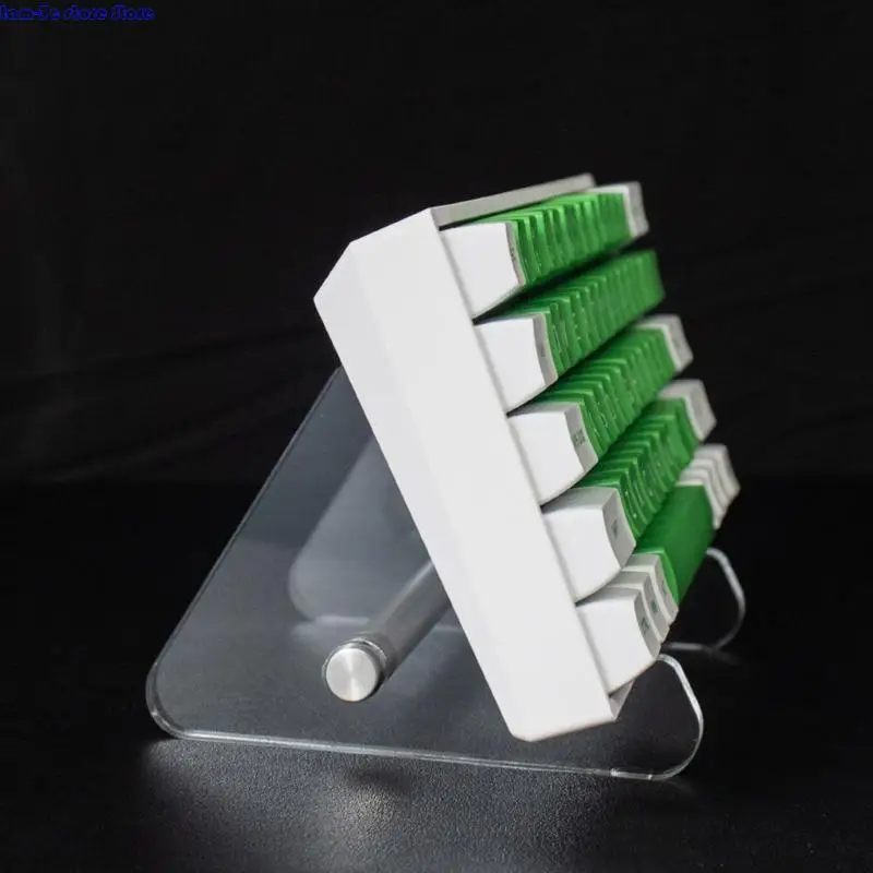 D0UA 노트북 스탠드 투명 아크릴 키보드 컴퓨터 기계 게임 키보드 홀더 레이어 랙을위한 스탠드