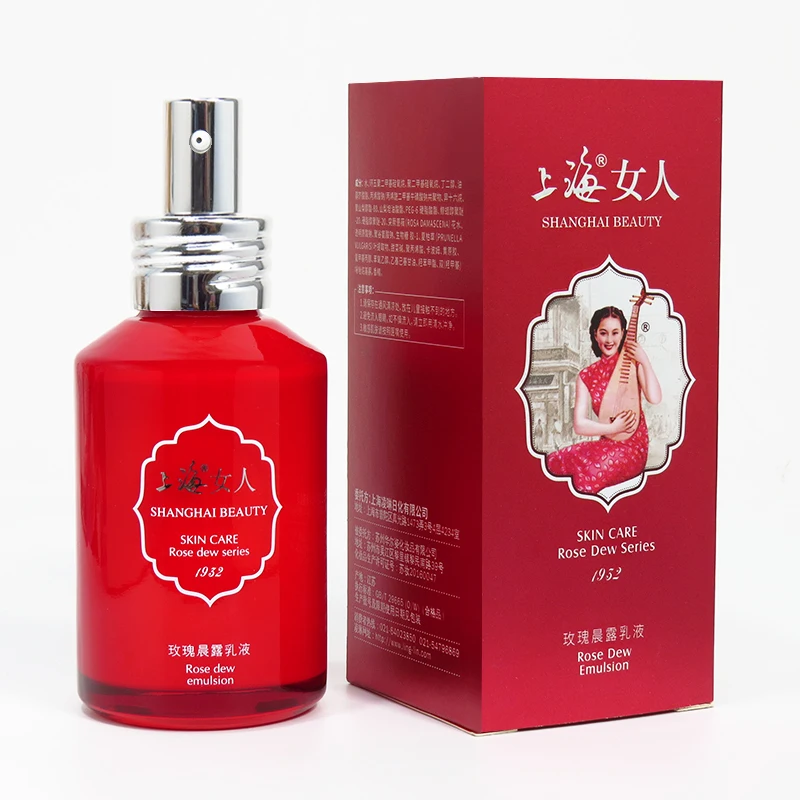 

ShanghaiBeauty Rose Dew Emulsion Face Care Toner Flower Water Moisturizing Nourishing Skin Brighten Plant extract Natural