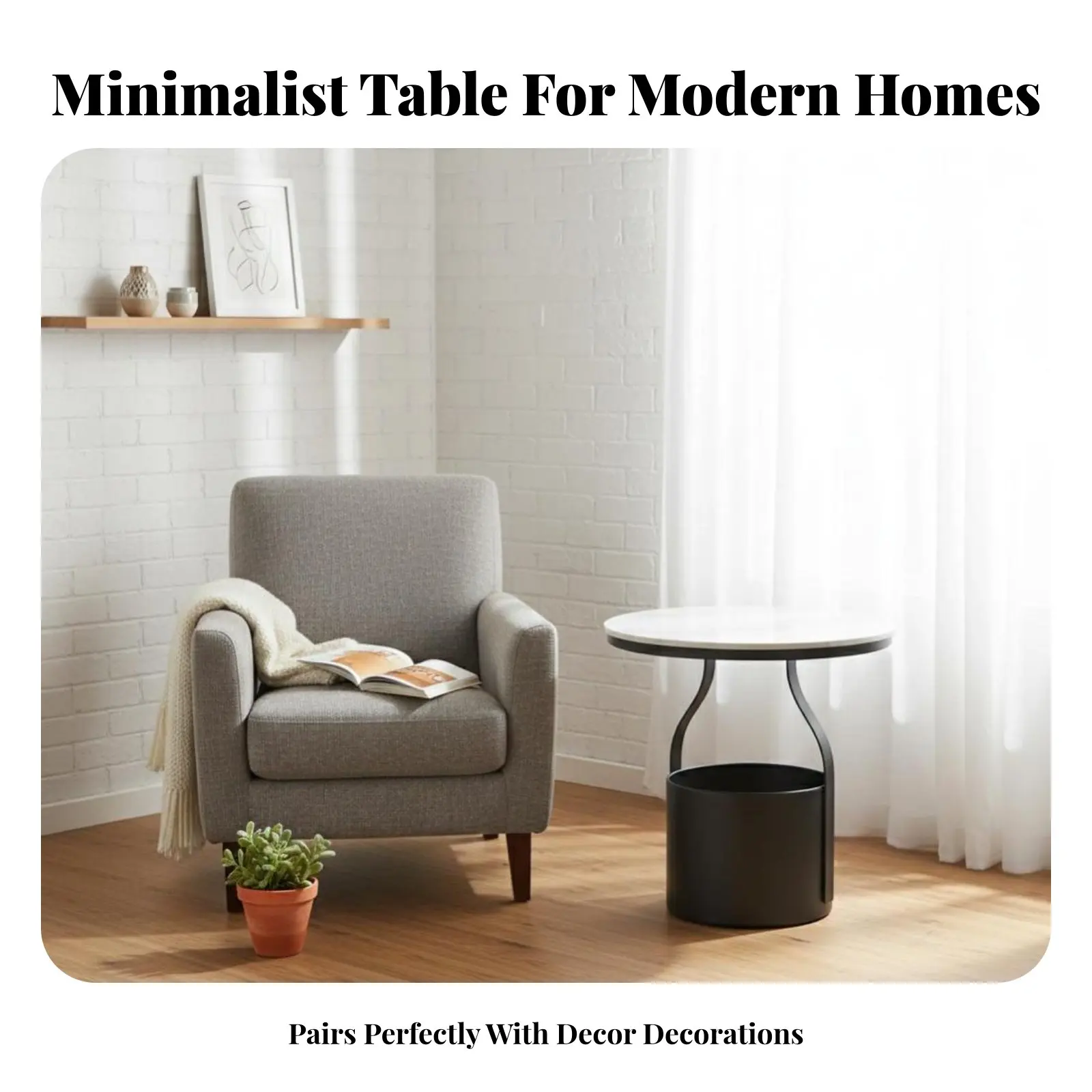 2段式長方形サイドテーブル-モダンデザイン-家庭用家具-北欧風-省スペース-ホームオーナー、大人、オフィス向け