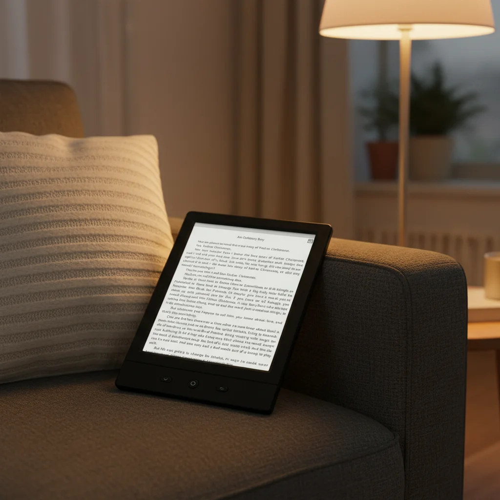 

E-Ink E-Reader With Capacitive Touch & Physical Key Control Android OS Wi-Fi 6" Screen 1024x758 Resolution