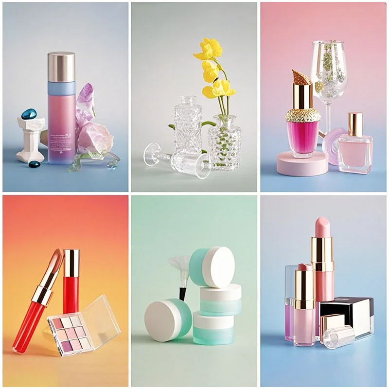 التدرج اللون صور الخلفيات 57*87 سنتيمتر 2 الوجهين التصوير خلفيات مقاومة للماء منتجات الاستوديو التصوير خلفيات الدعائم