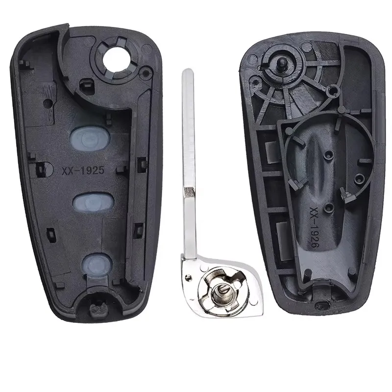 

KEYECU Folding Flip Remote Car Key Shell Case Cover With 2 3 Buttons Fob for Ford Ranger Focus C-Max Fiesta Mondeo Transit