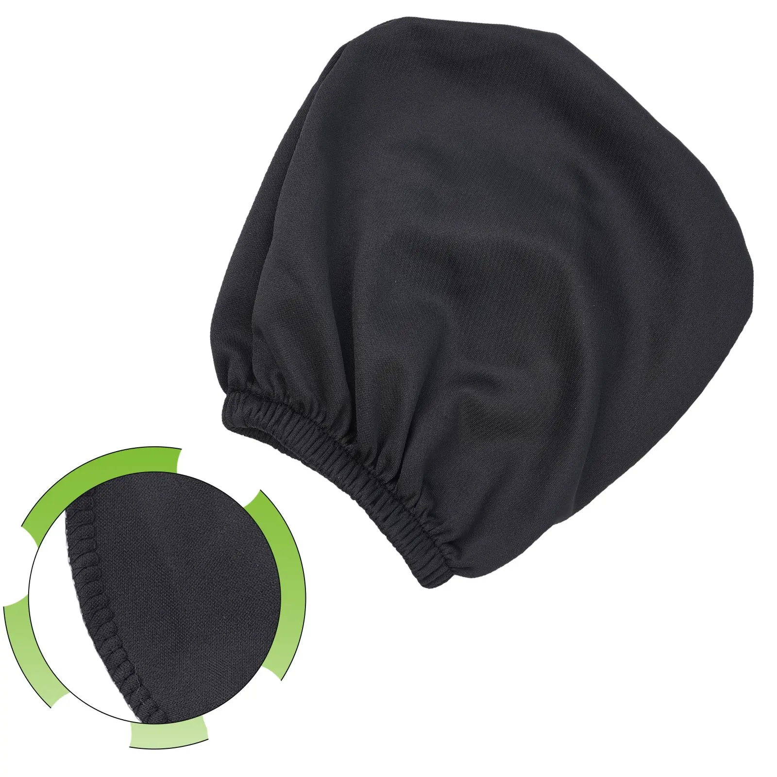 High Quality Headrest Cover Cover Black Brown Car Truck Parts High Elasticity StrechCloth 20cm X 22cm Full Coverage